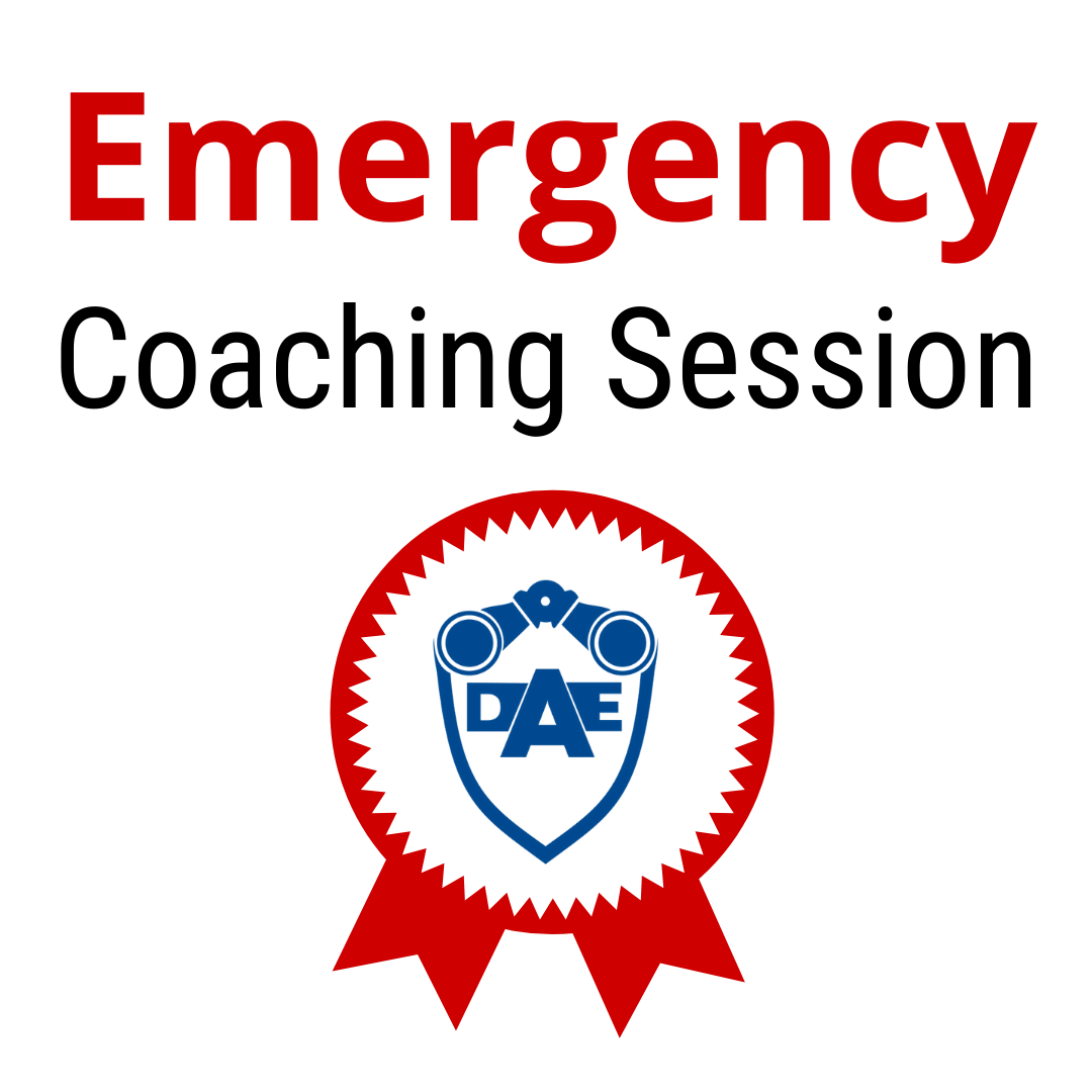 Coaching Session - Emergency Coaching Session - Emergency