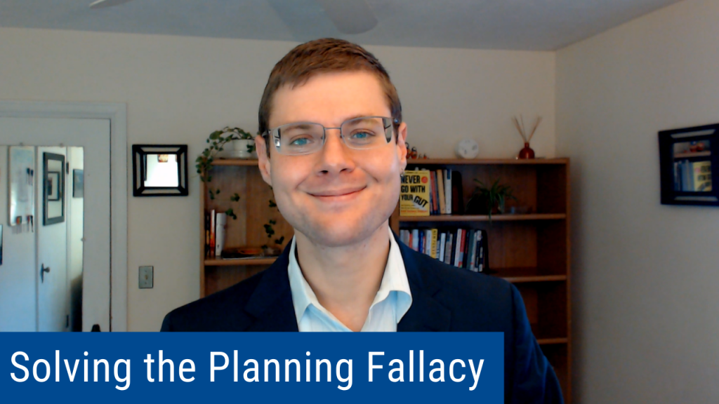  “Failing to Plan is Planning to Fail"